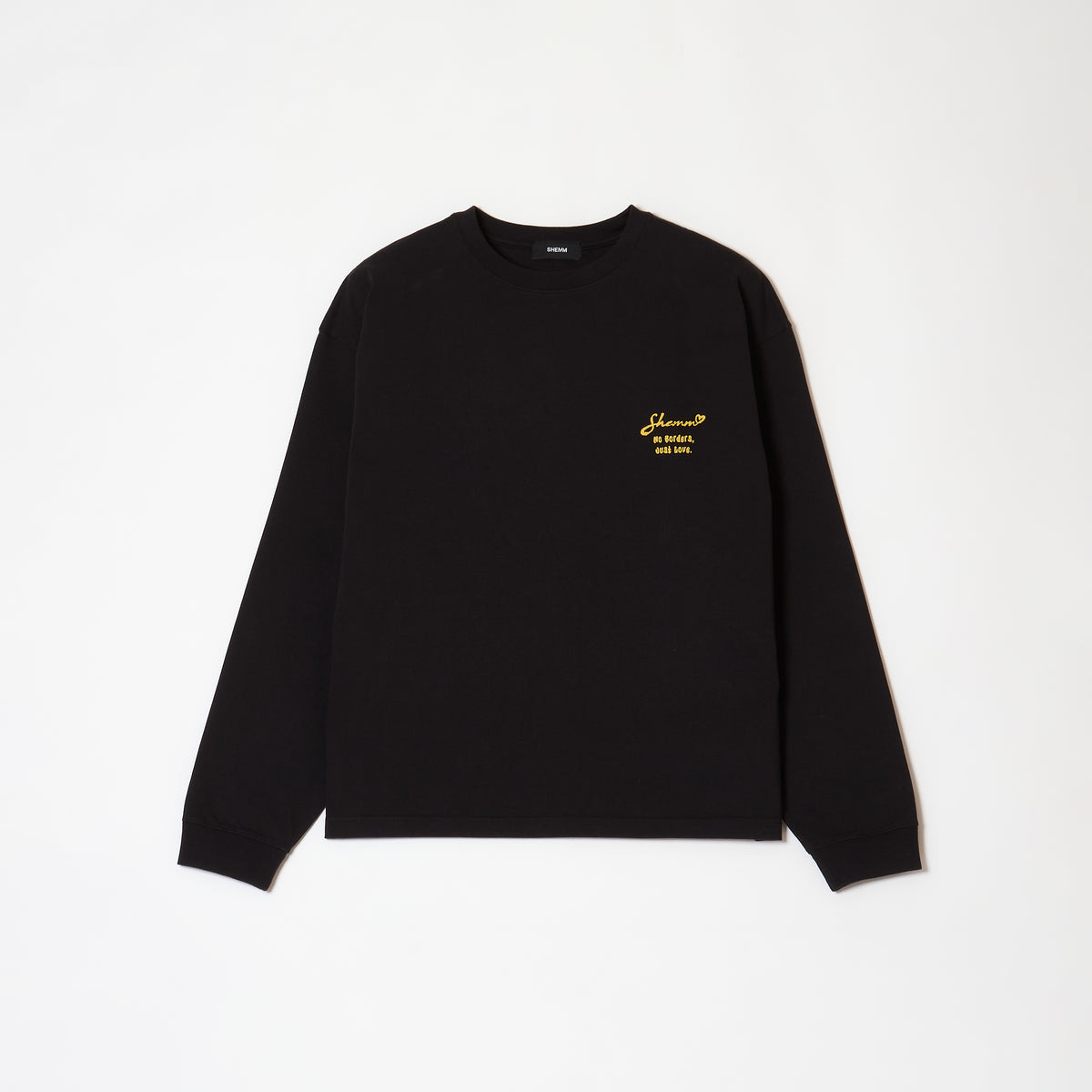 HUMANITY LS TEE - BLACK