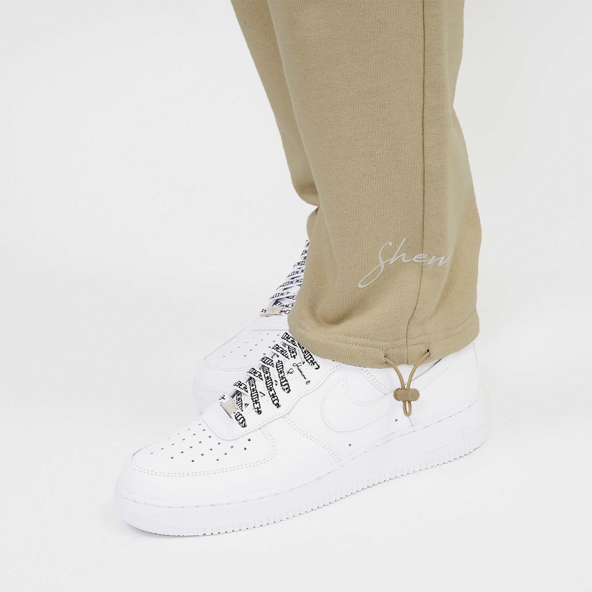 BASIC SWEATPANTS - Beige