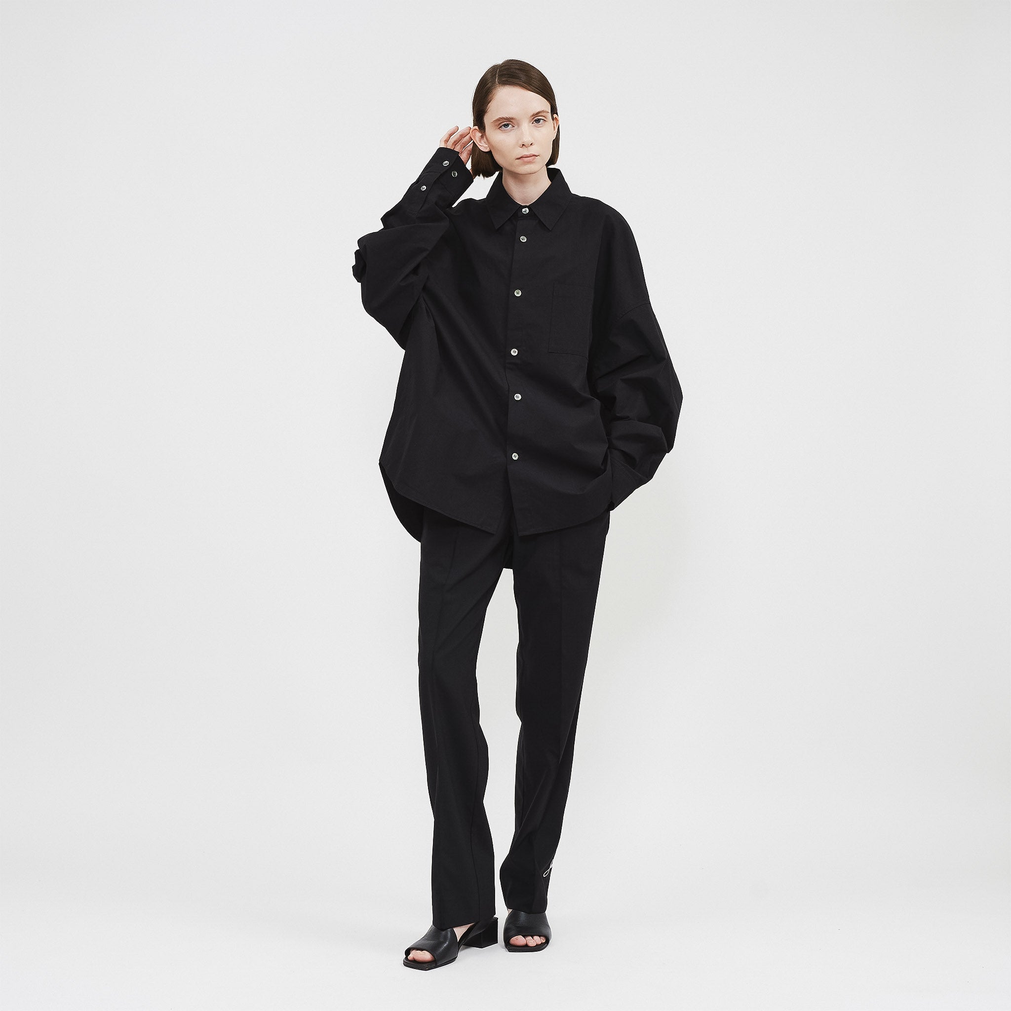 COTTON LS SHIRT