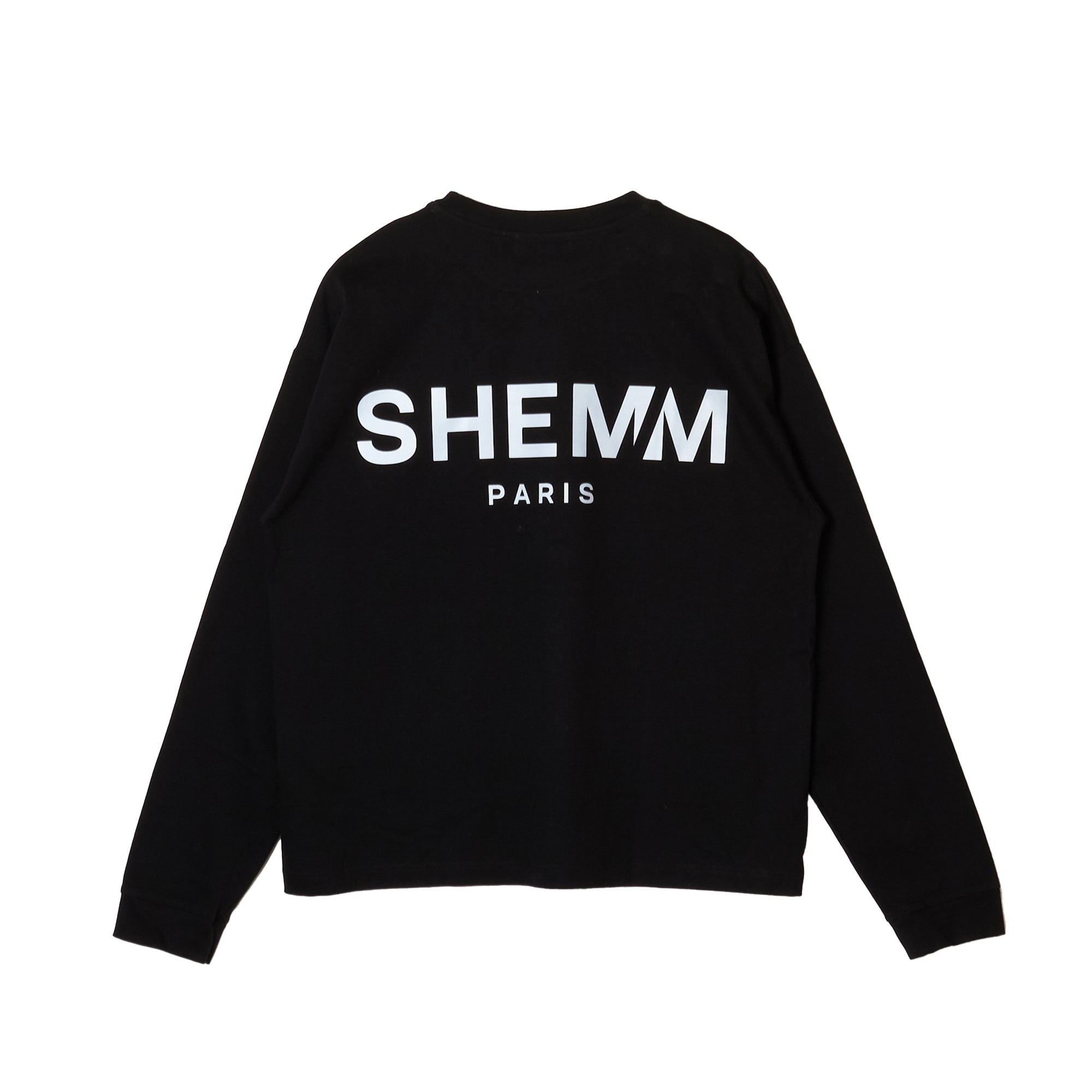 3M BOLD LOGO LS TEE - Black