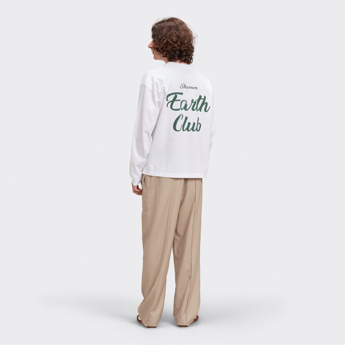 EARTH CLUB LS TEE - WHITE