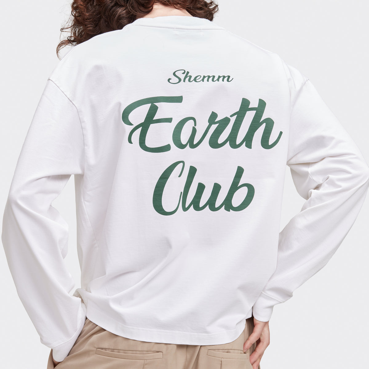 EARTH CLUB LS TEE - WHITE