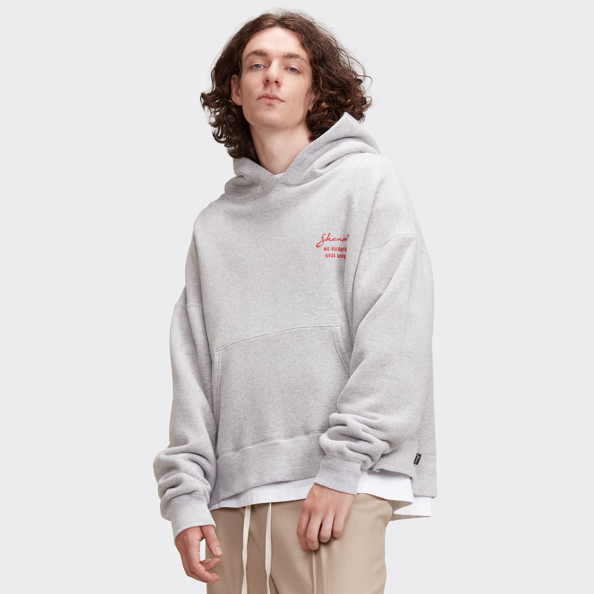 HUMANITY HOODIE - GRAY