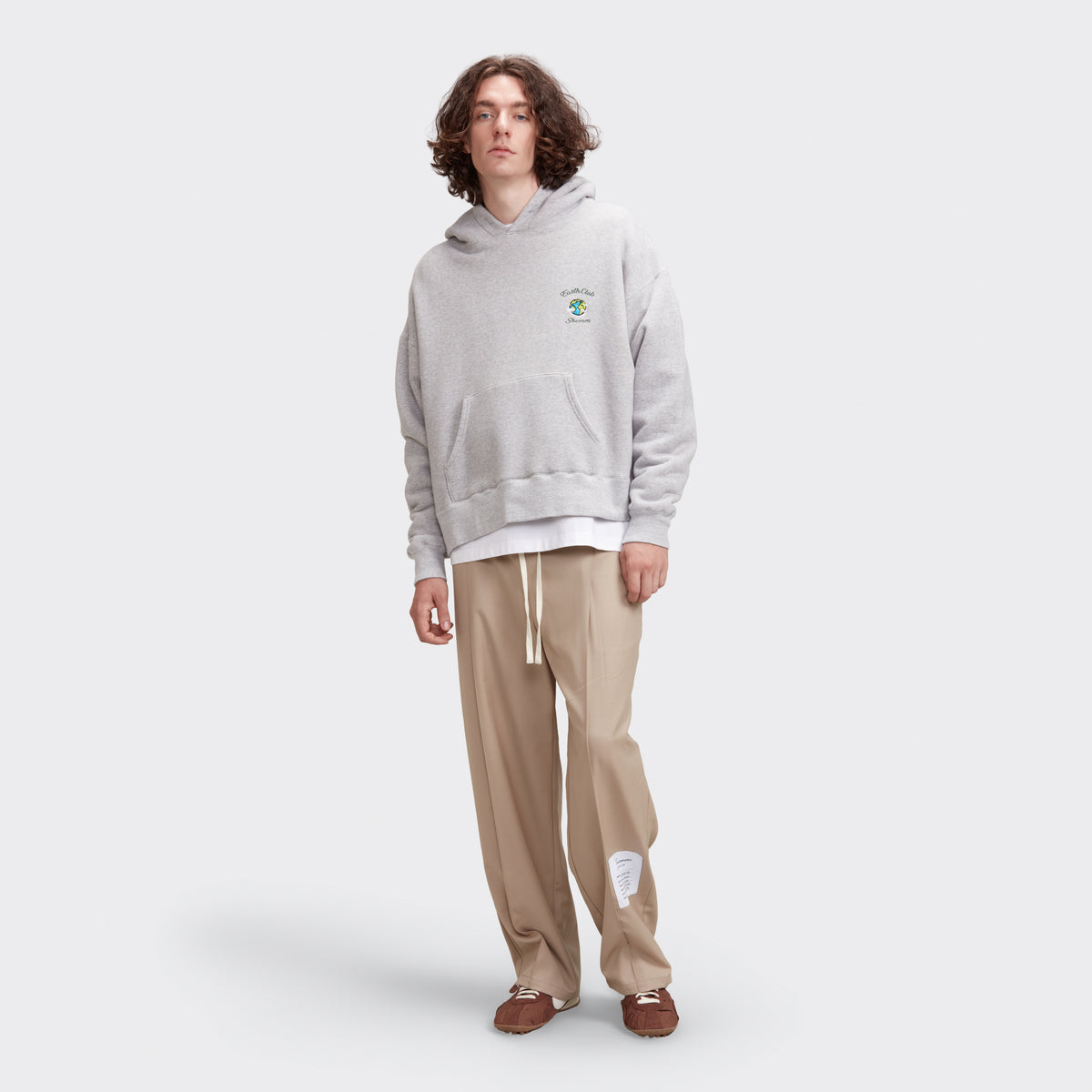 EARTH CLUB HOODIE - GRAY