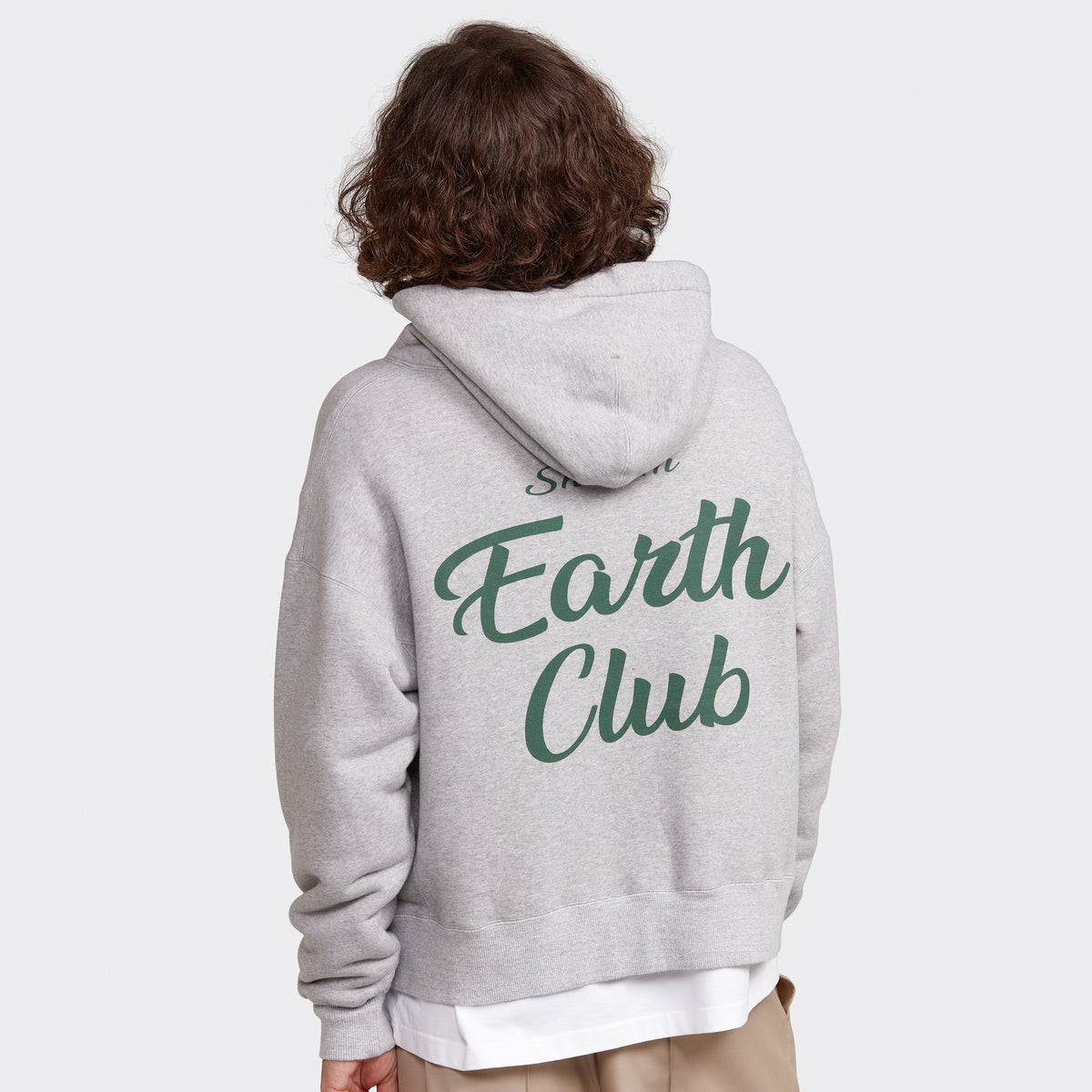 EARTH CLUB HOODIE - GRAY