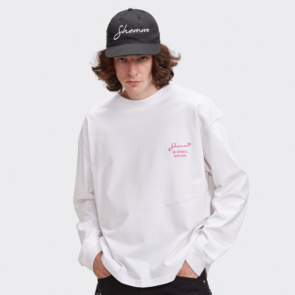 HUMANITY LS TEE - WHITE