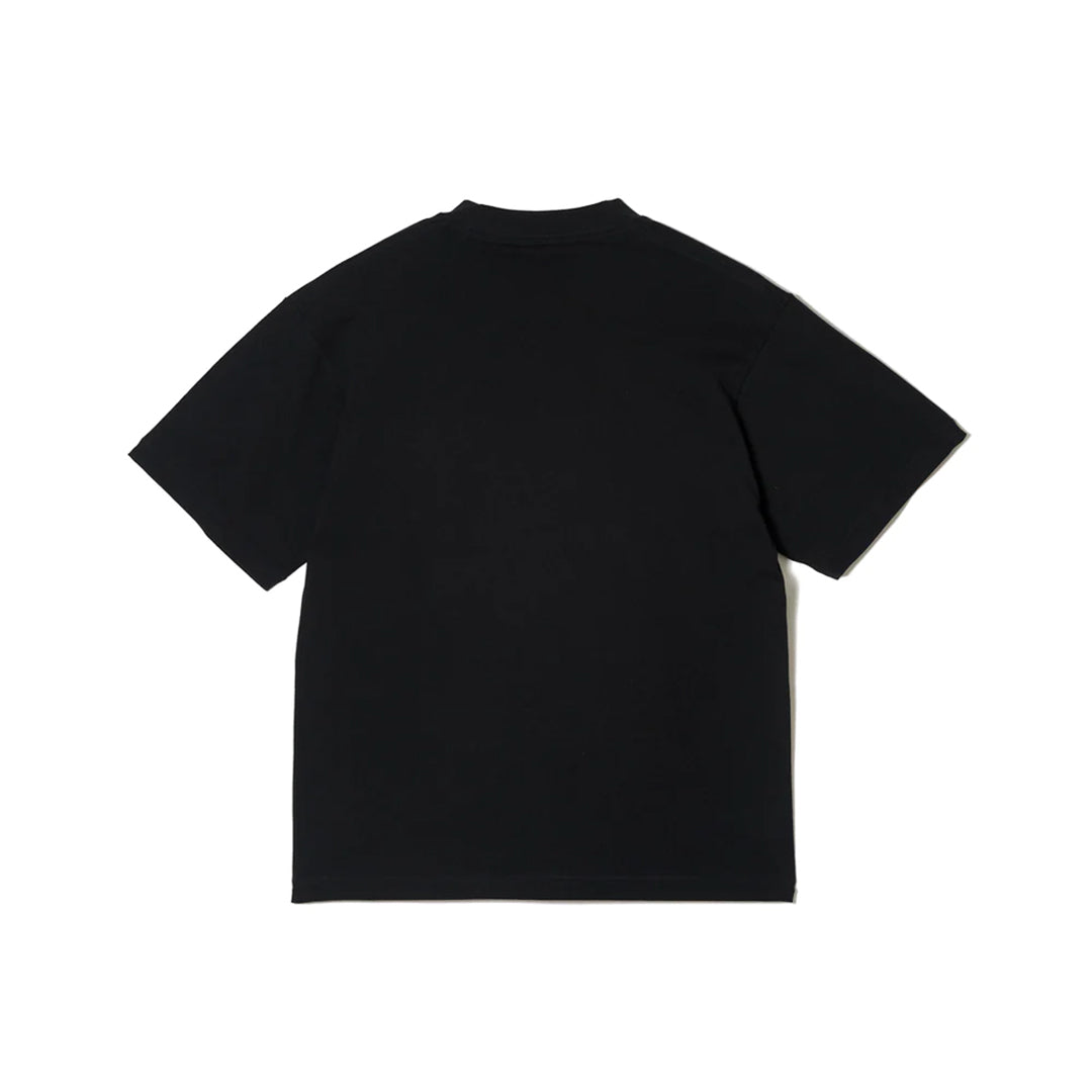 FOAMED S LOGO TEE - Black