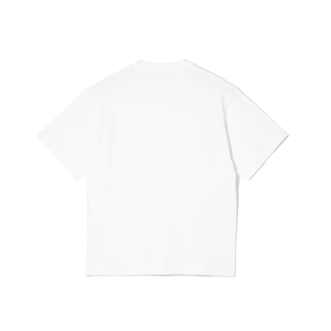 FOAMED S LOGO TEE - White