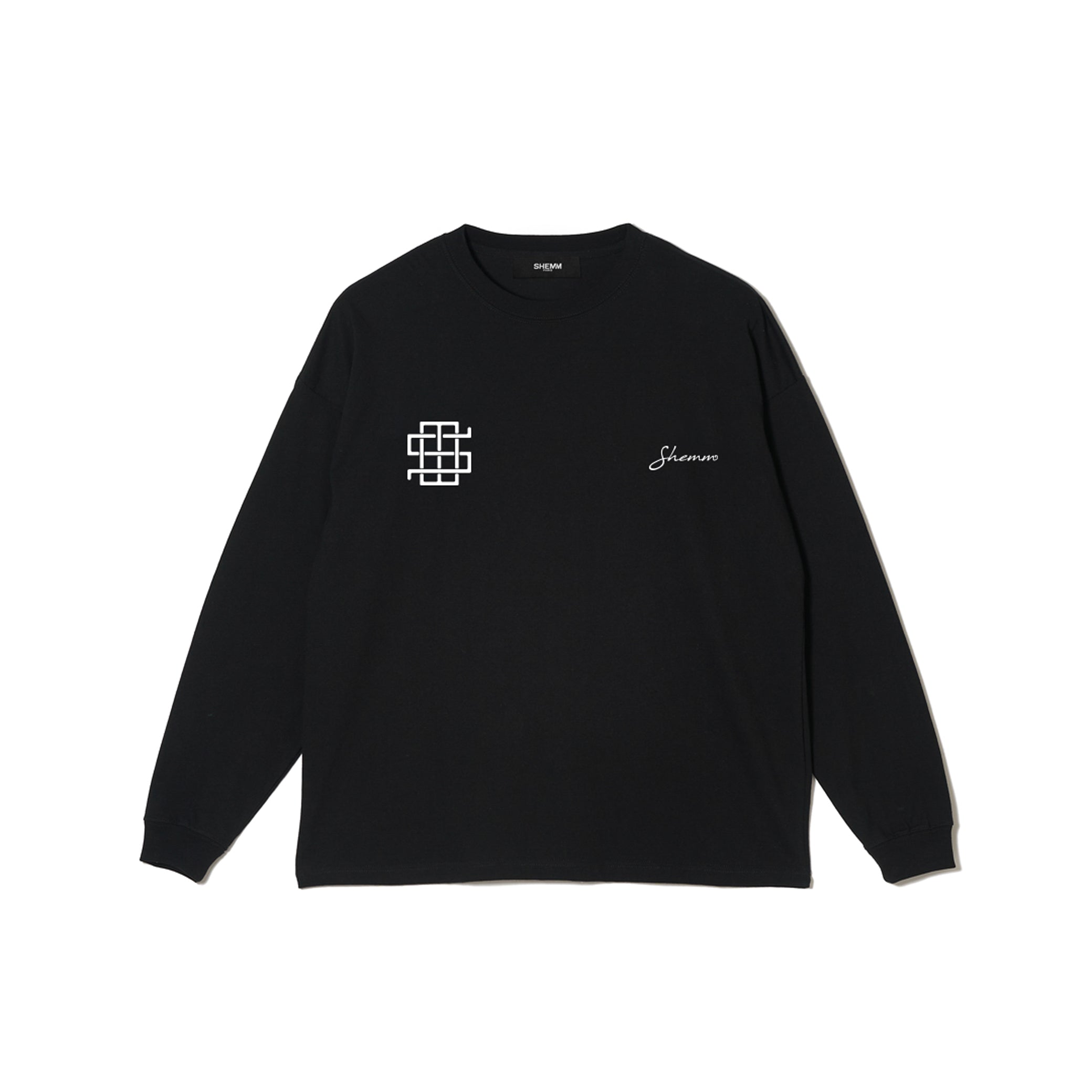 BOLD LOGO LS TEE - Black