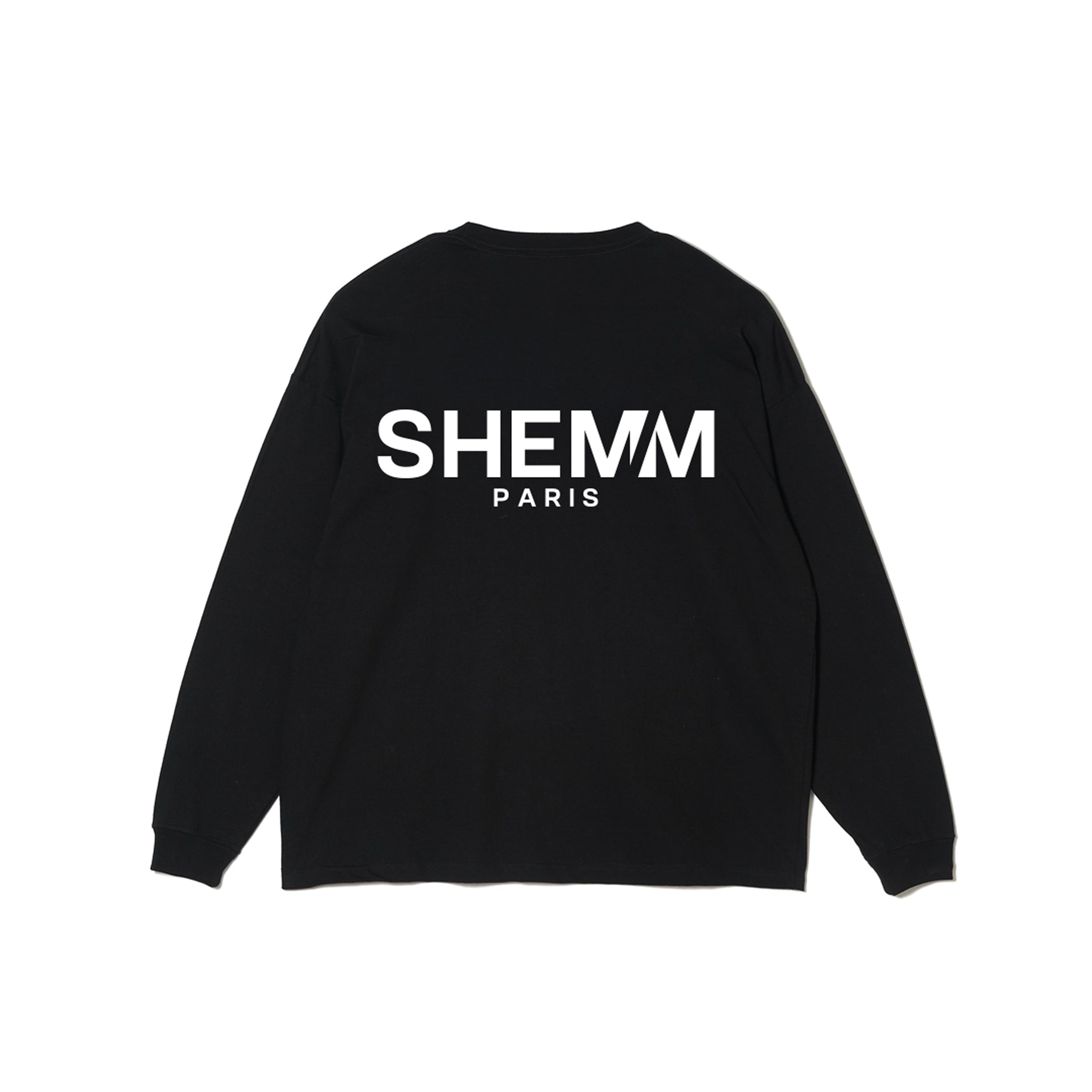 BOLD LOGO LS TEE - Black