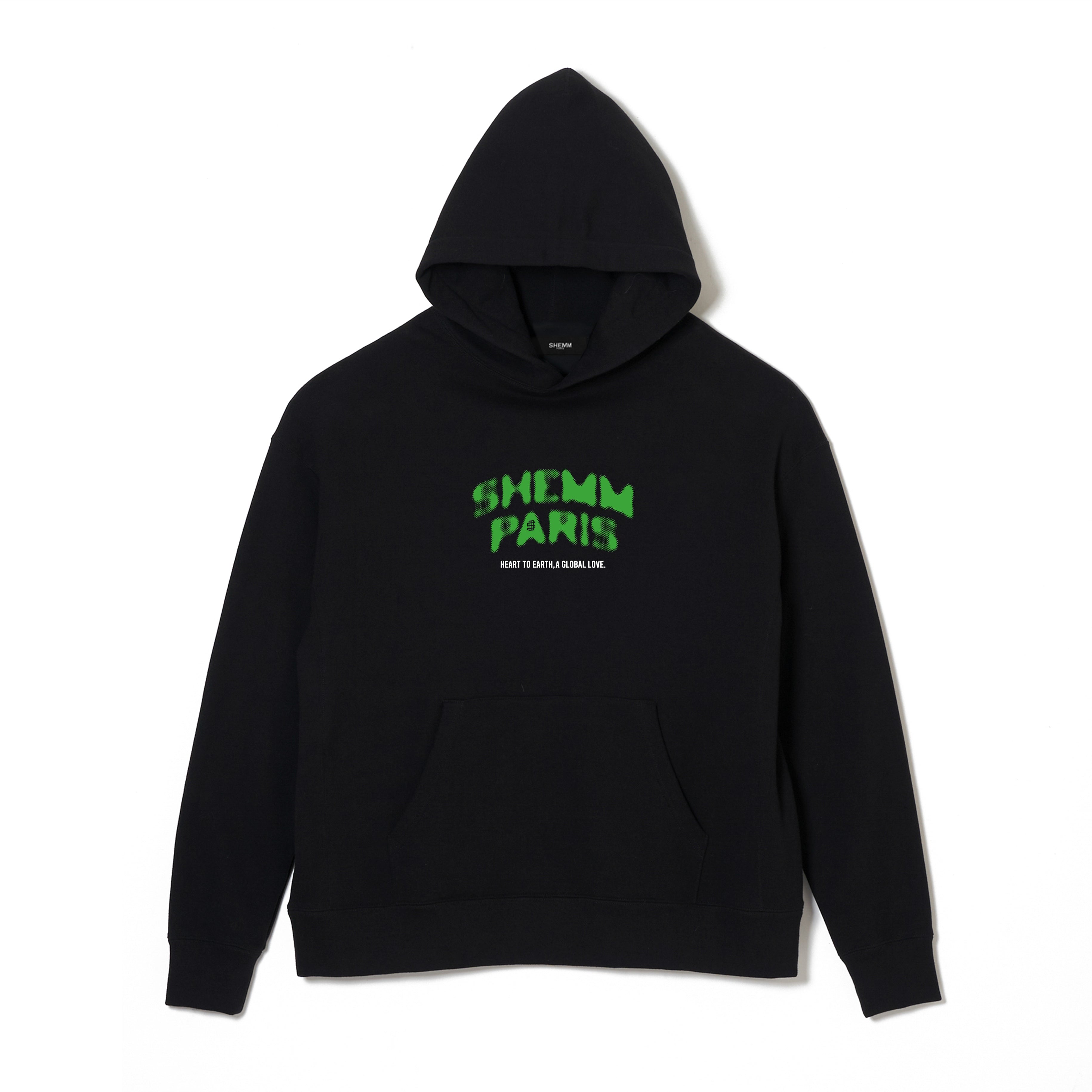 PEACE DOVE HOODIE - Black