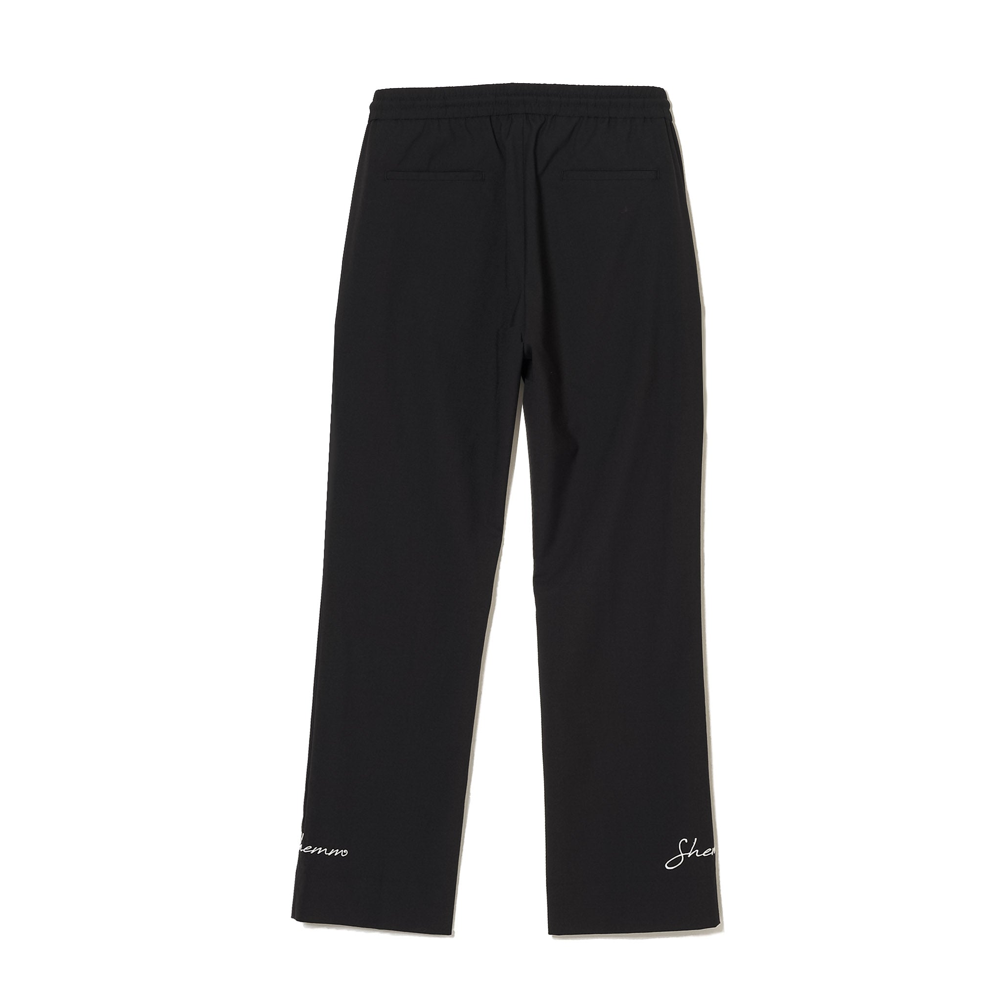 WOOL PANTS - Black