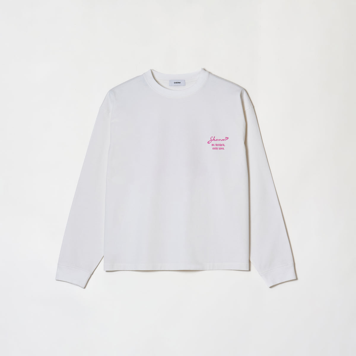 HUMANITY LS TEE - WHITE