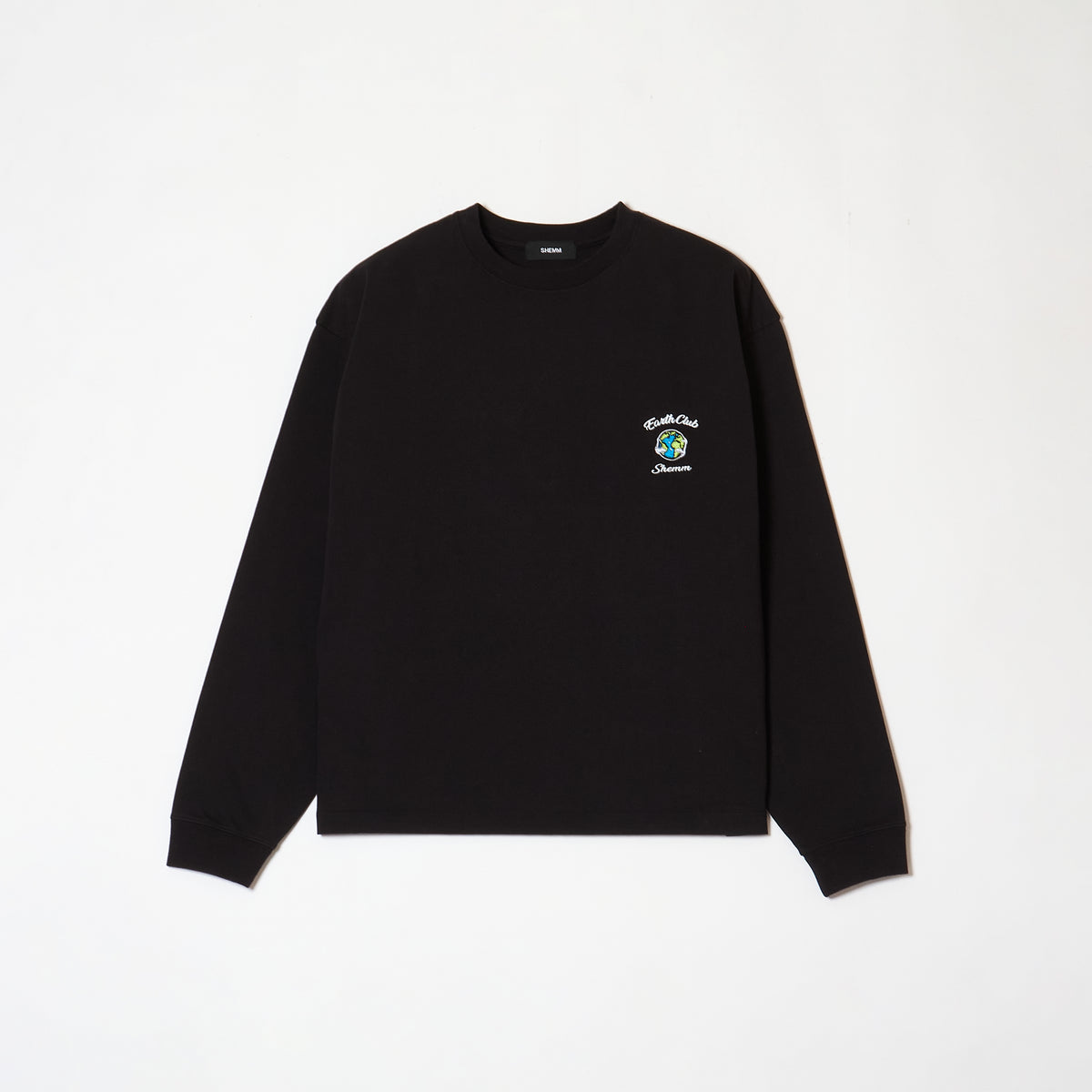EARTH CLUB LS TEE - BLACK
