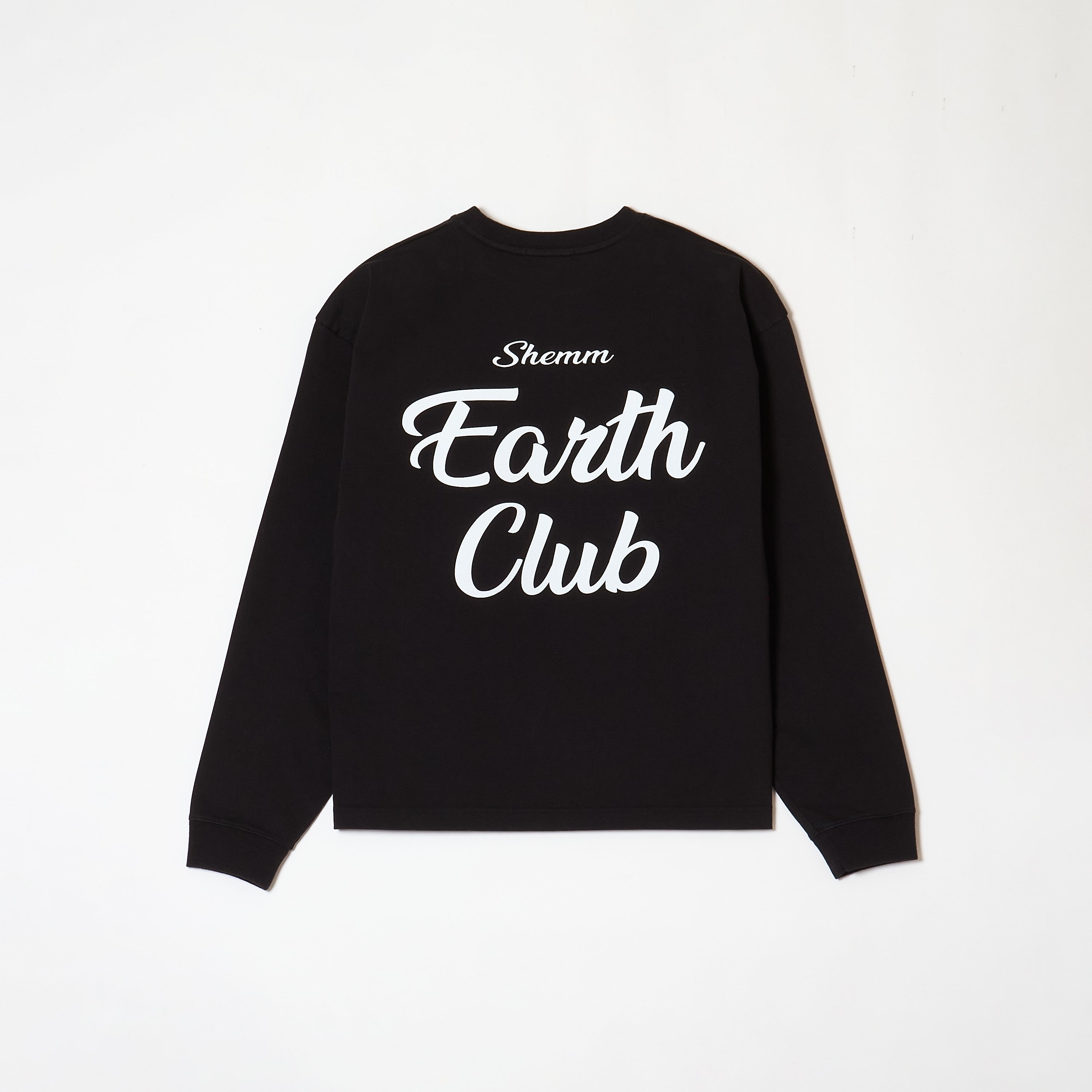 EARTH CLUB LS TEE - BLACK