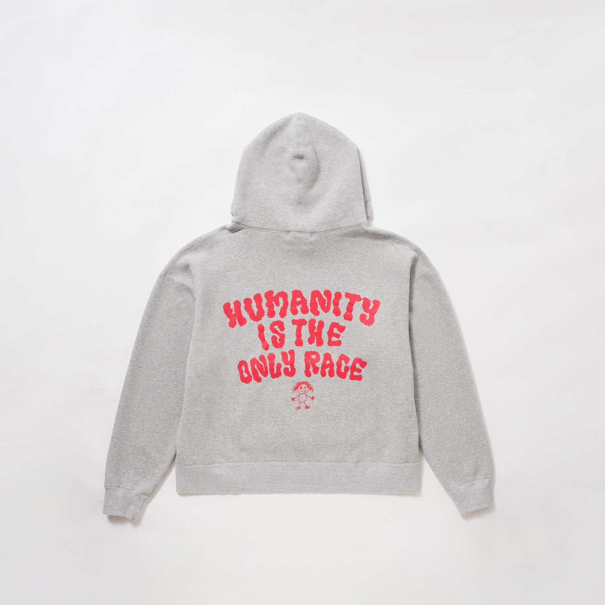 HUMANITY HOODIE - GRAY