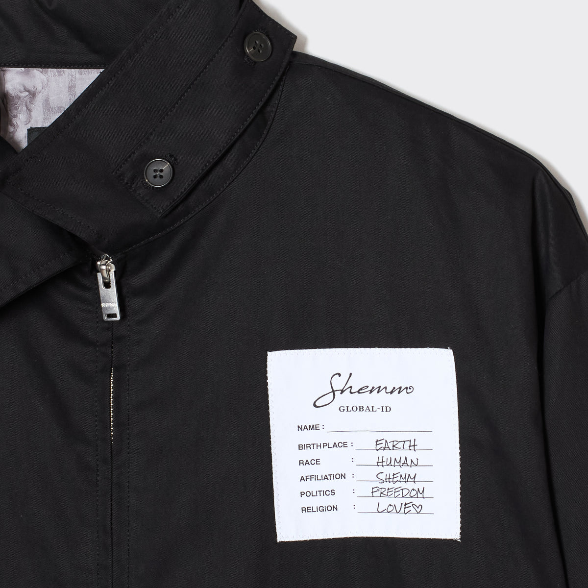 EMBELLISHED CLUB JACKET - BLACK
