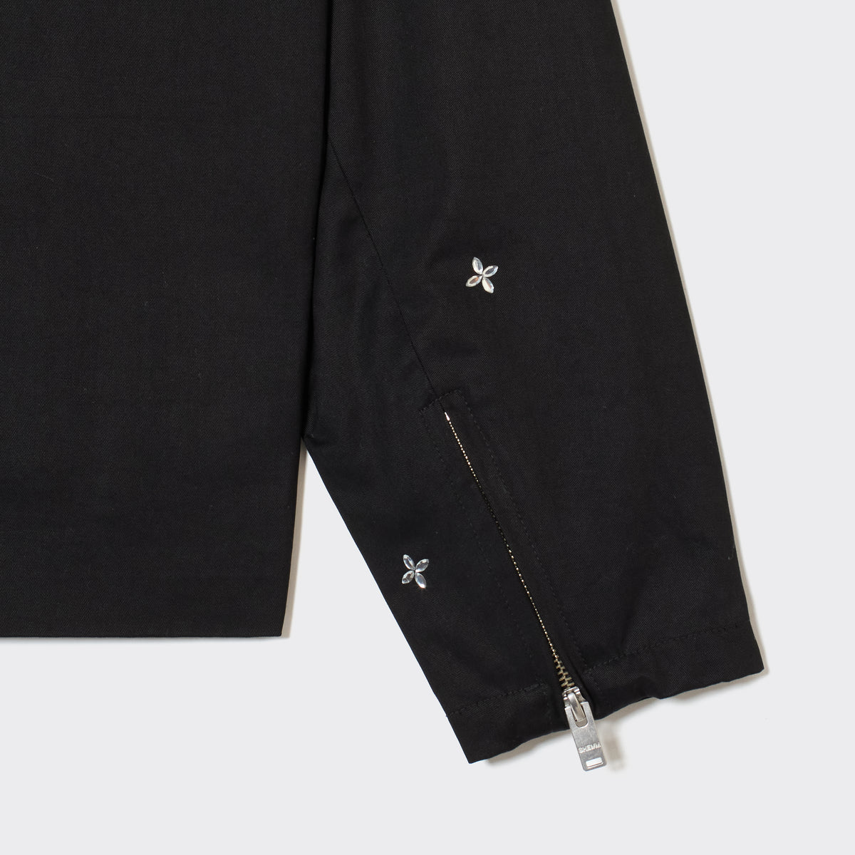 EMBELLISHED CLUB JACKET - BLACK