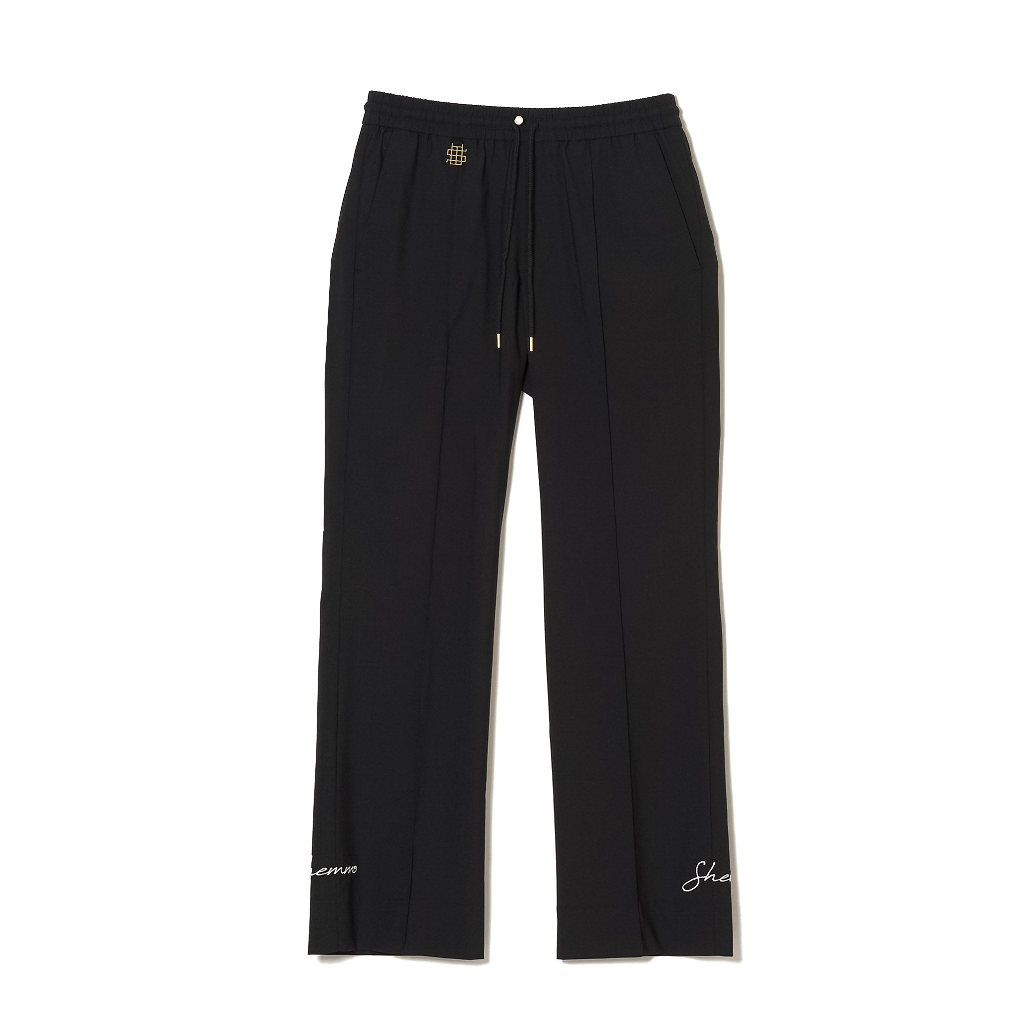 WOOL PANTS - Black