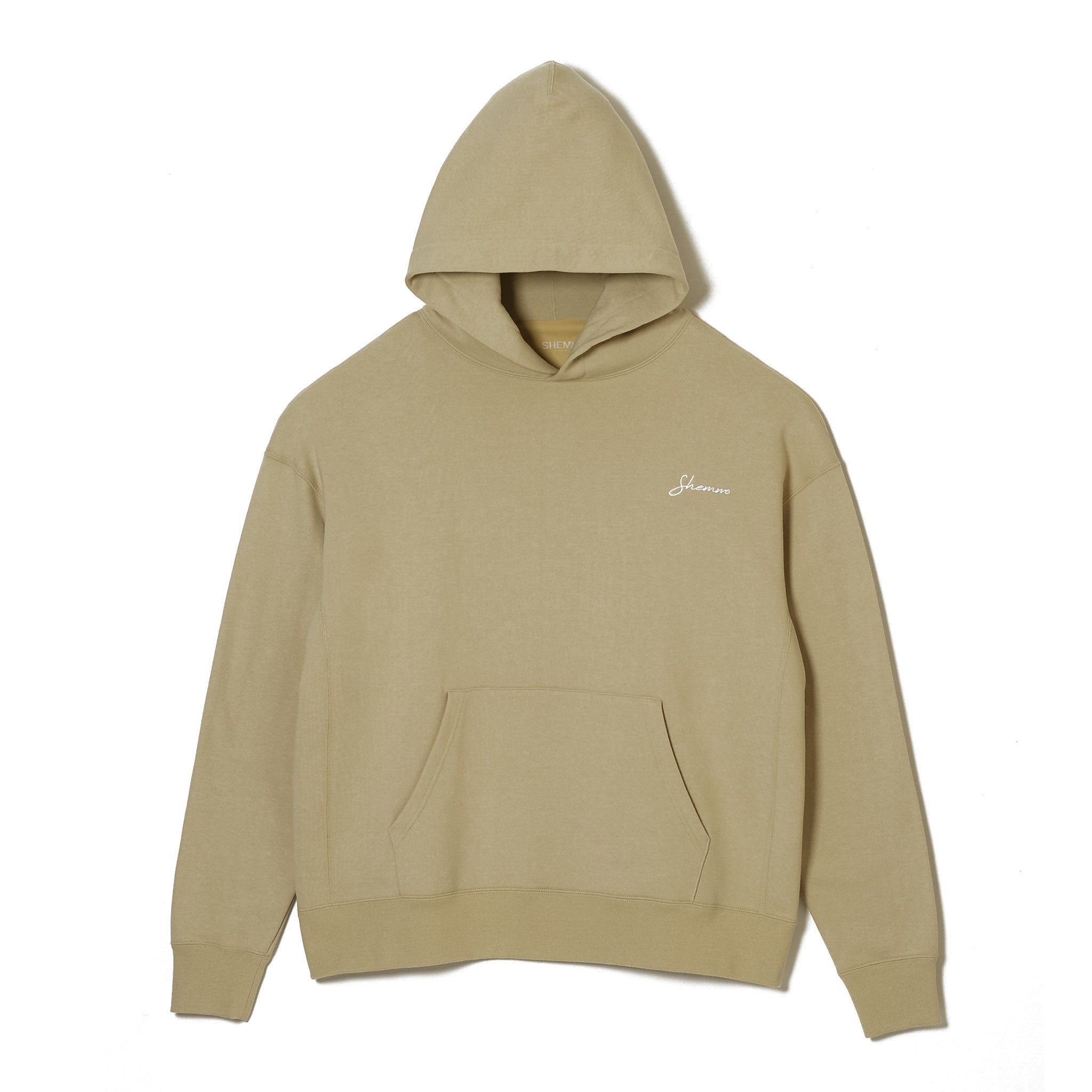 Sudadera básica con capucha - Beige