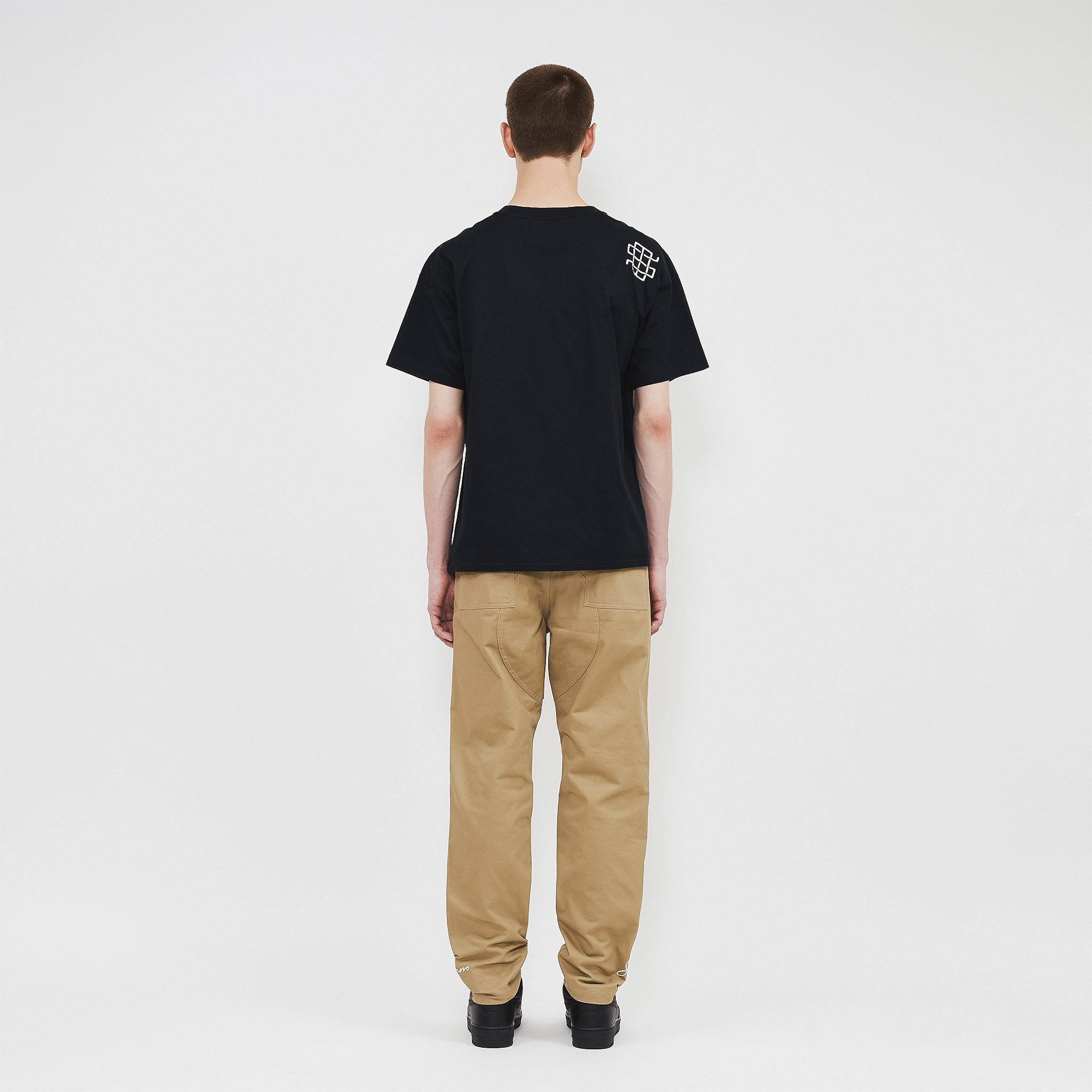 COTTON CARGO PANTS - Beige