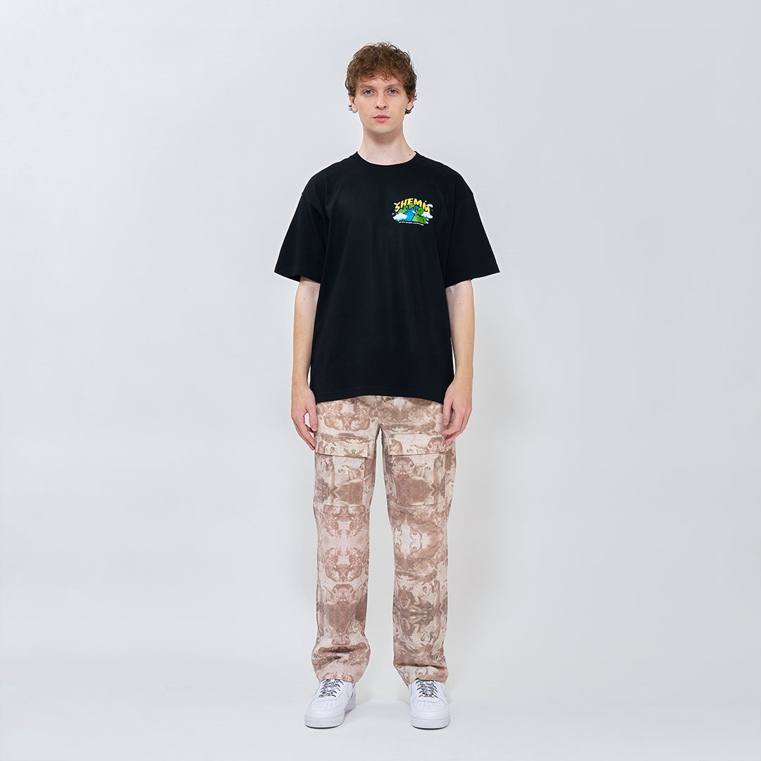 LIVE WITH EARTH SS TEE - Black