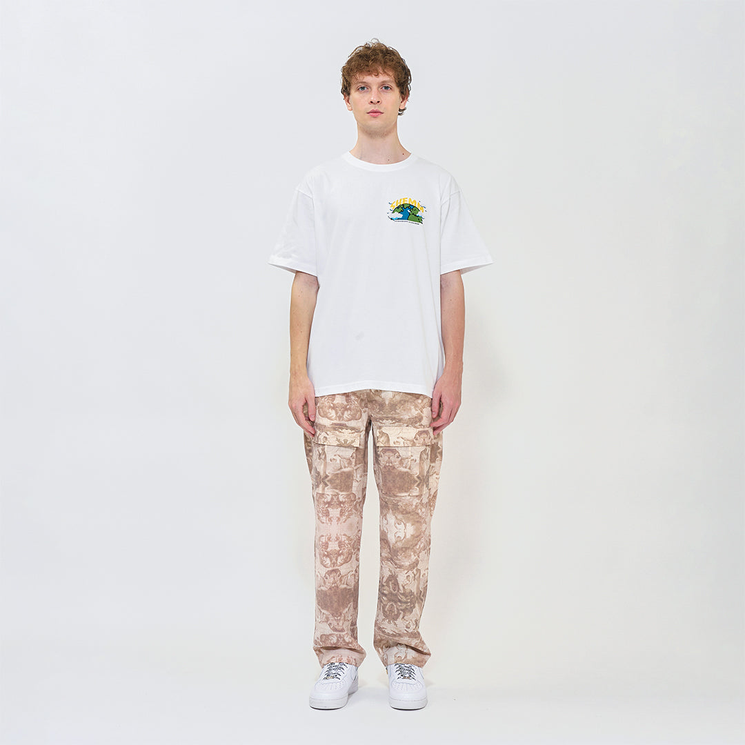 LIVE WITH EARTH SS TEE - White