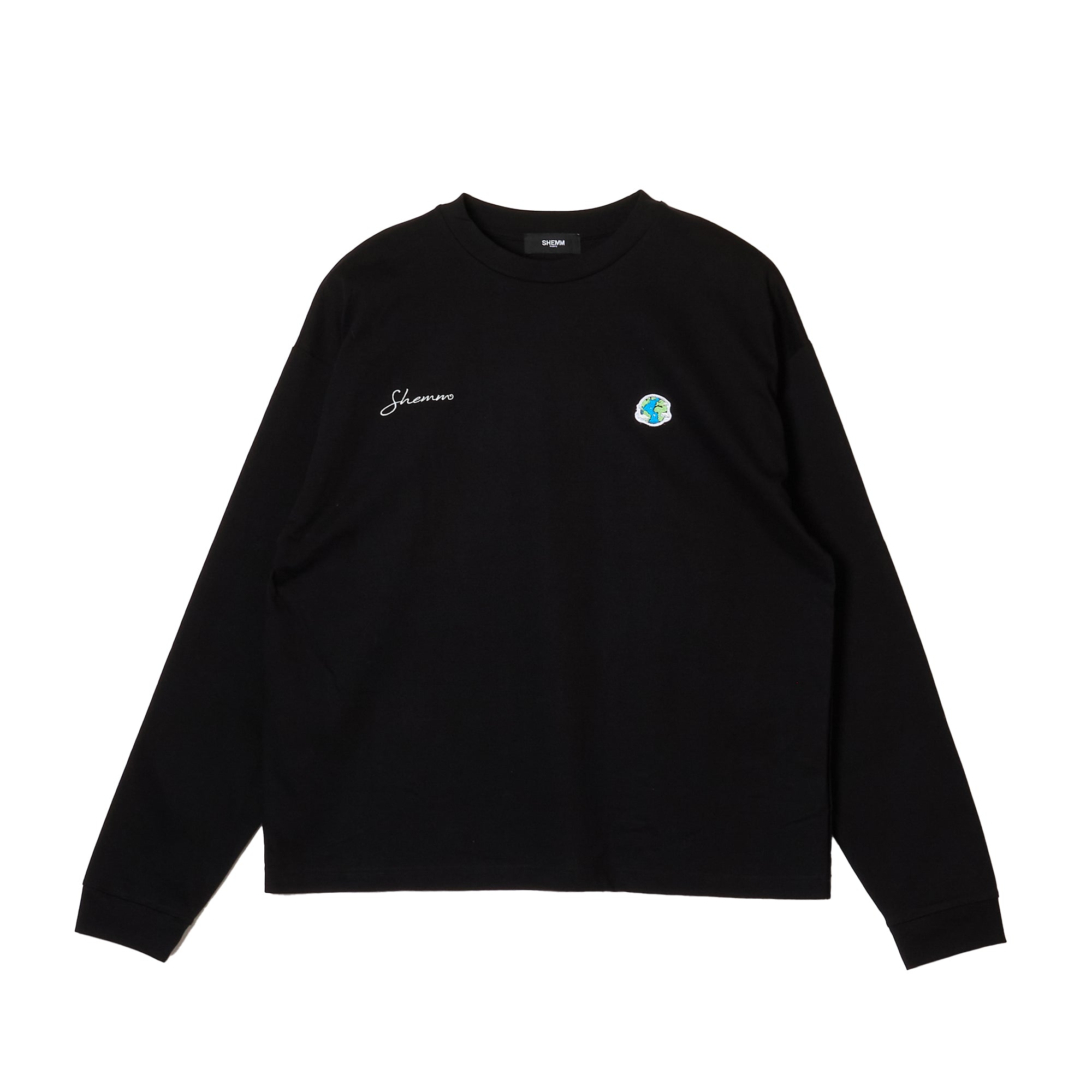 3M BOLD LOGO LS TEE - Black