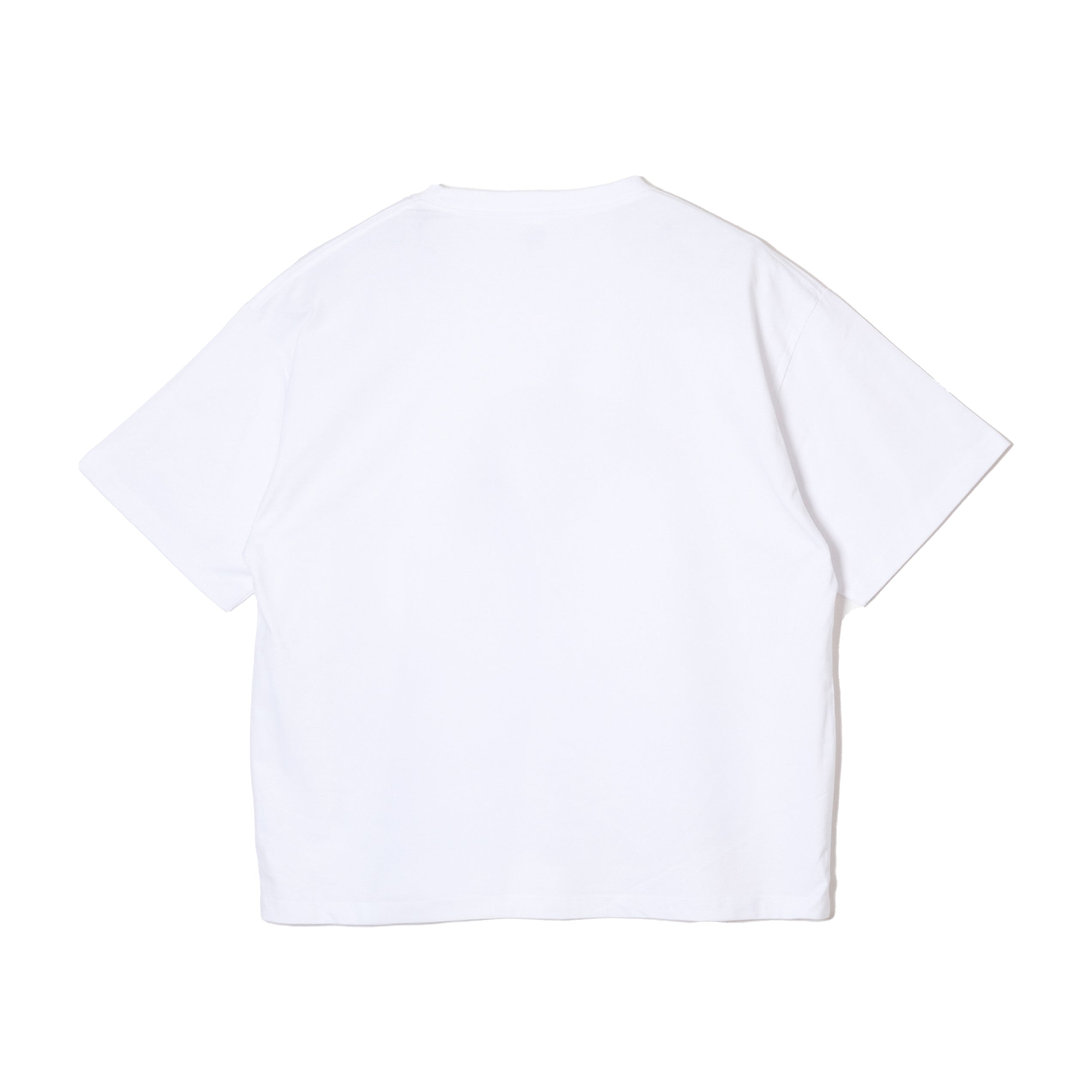 STICKER PACK TEE -WHITE x Blue