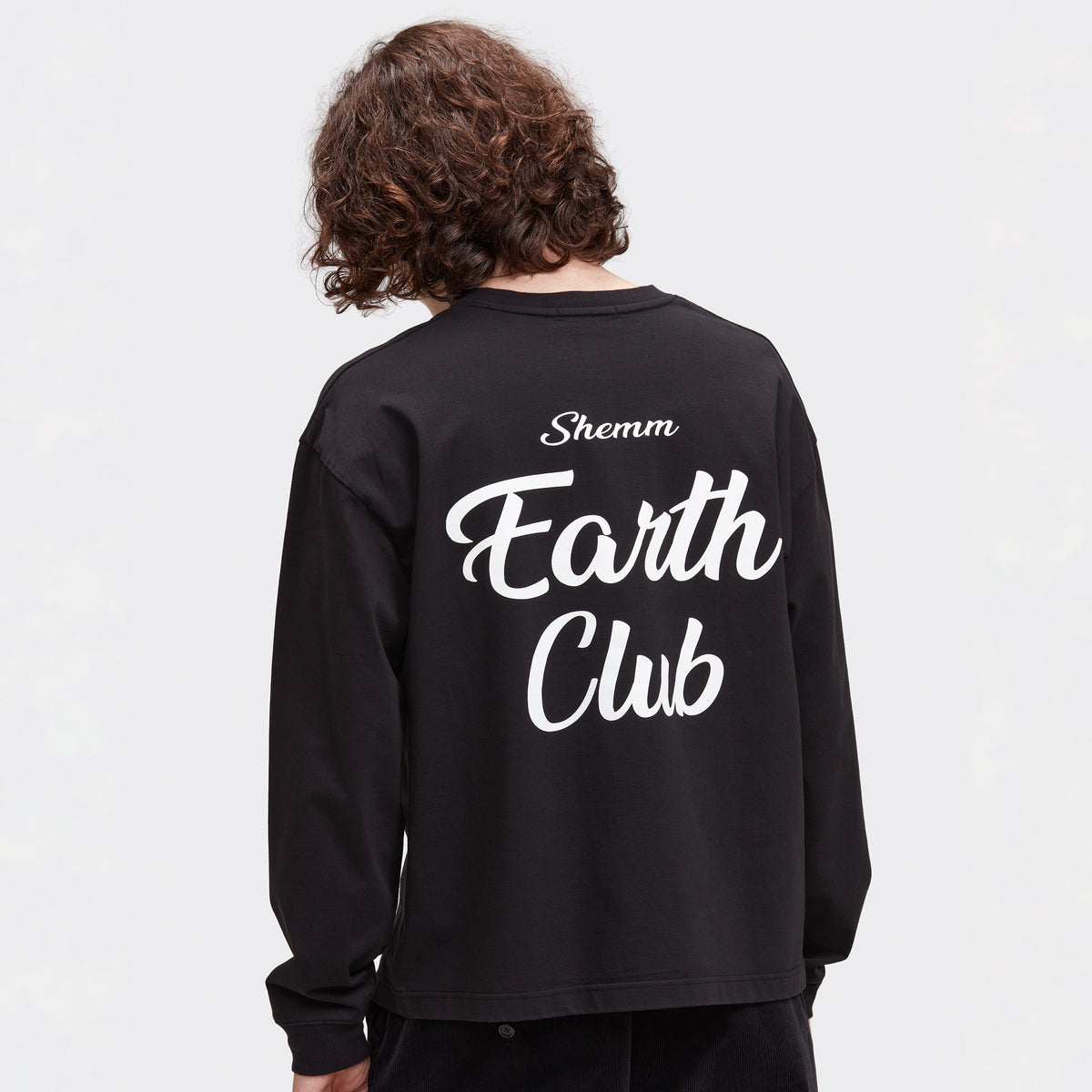 EARTH CLUB LS TEE - BLACK