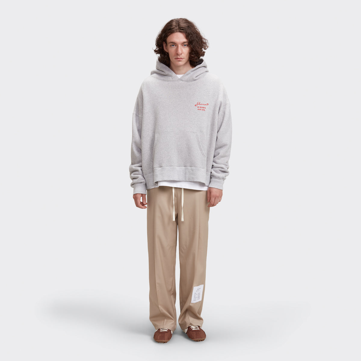HUMANITY HOODIE - GRAY