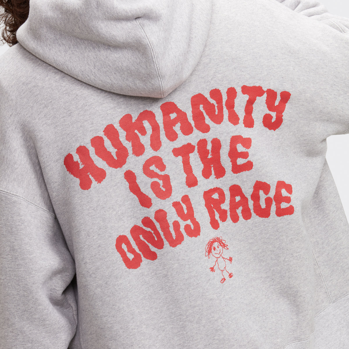 HUMANITY HOODIE - GRAY