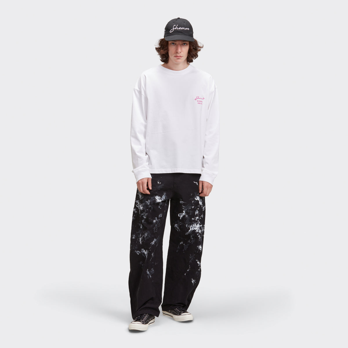 HUMANITY LS TEE - WHITE