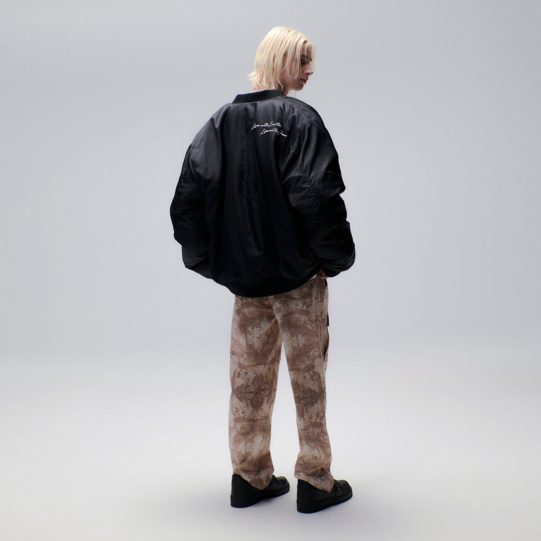 GENESIS NYLON BOMBER JACKET