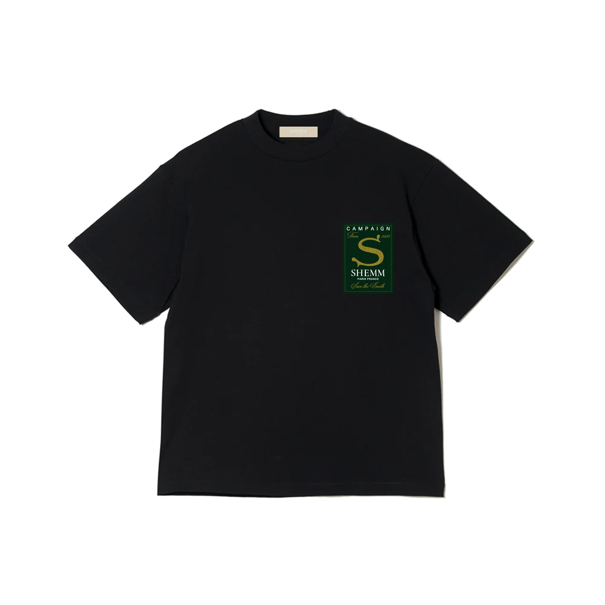 CAMPAIGN TEE - Black