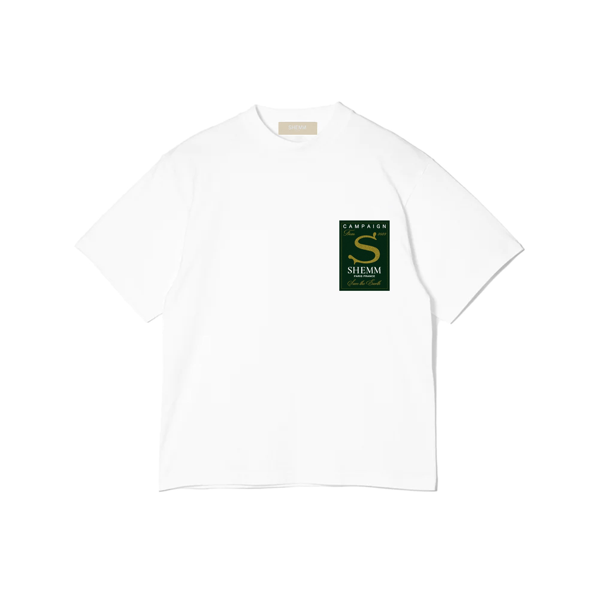 CAMPAIGN TEE - White