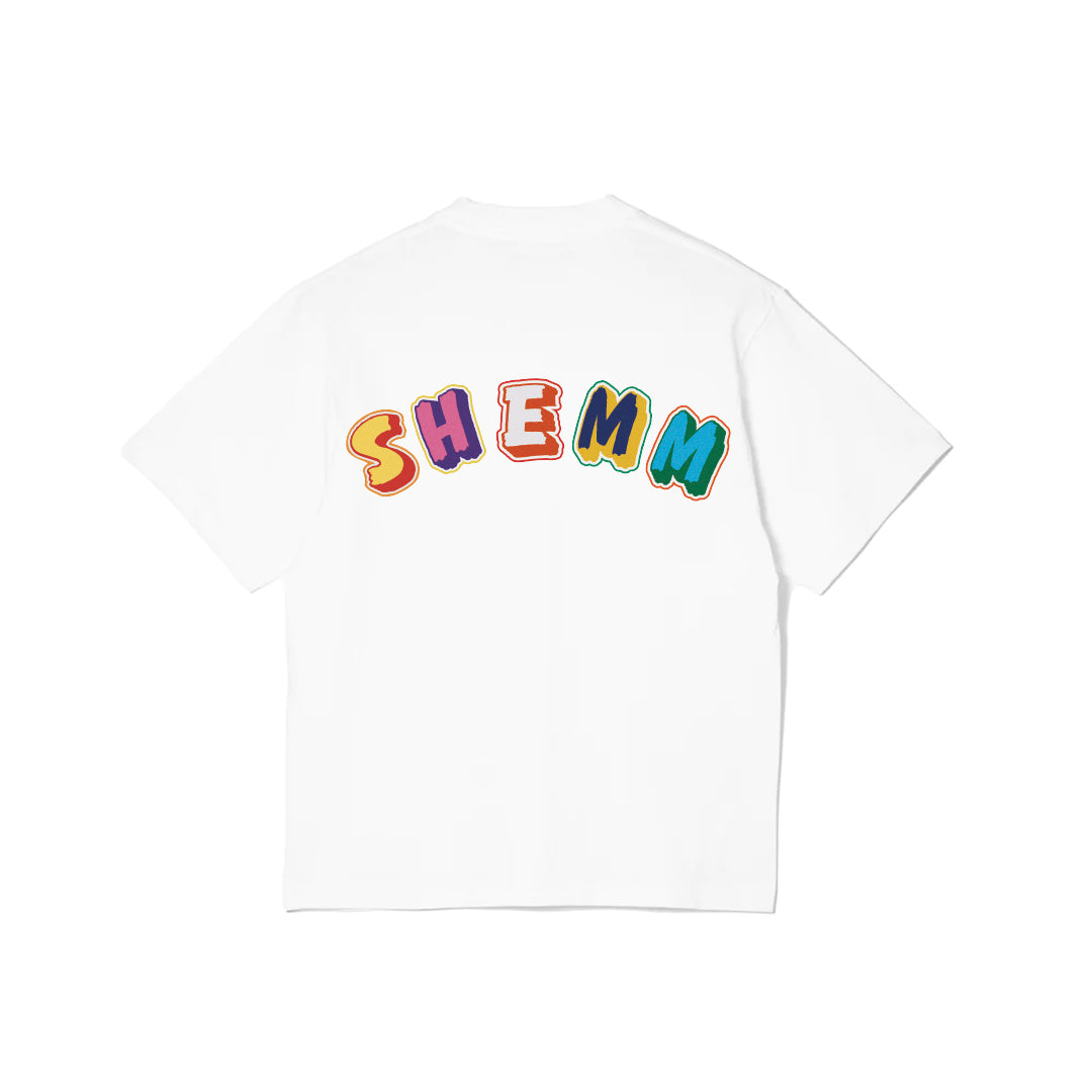 ANDY LOGO TEE - White