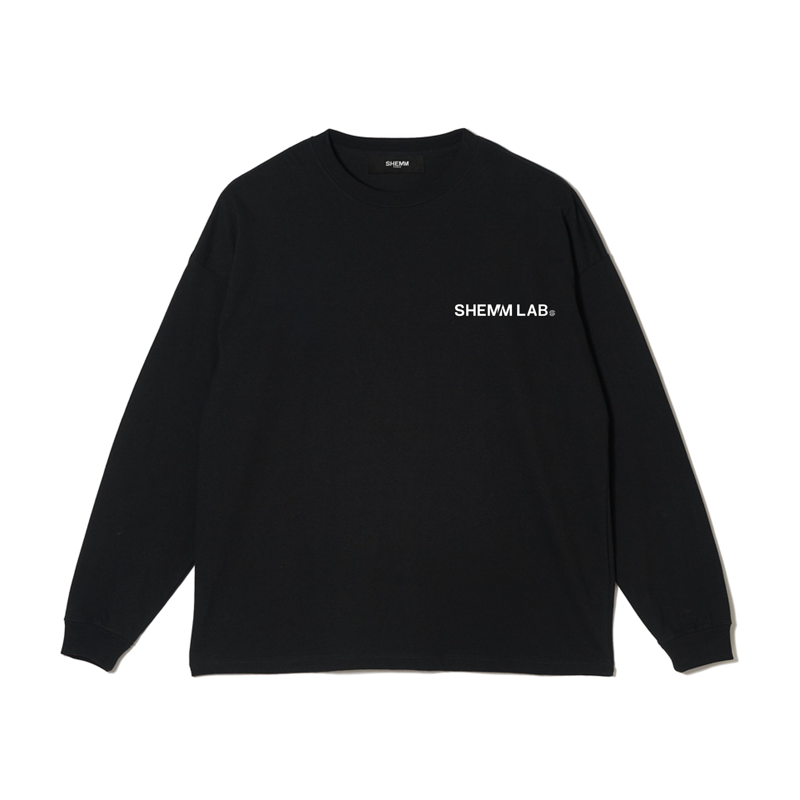 SHEMM LAB LS TEE - BLACK-