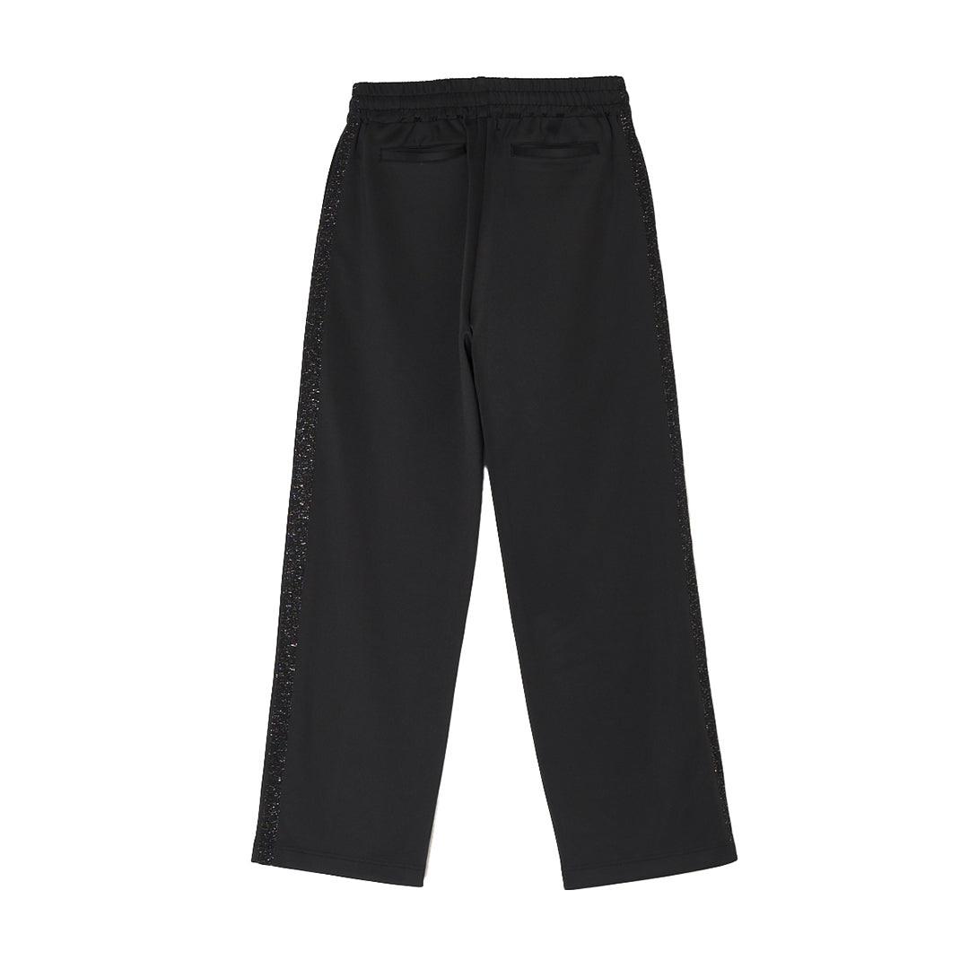 TAPED TRACK PANTS - Black/Black