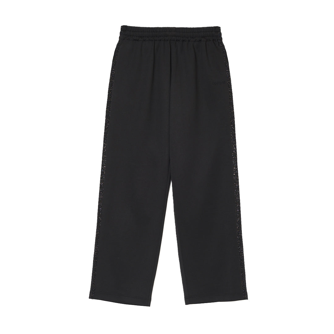 TAPED TRACK PANTS - Black/Black